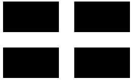 Flag of UK Kernow - Cornwall