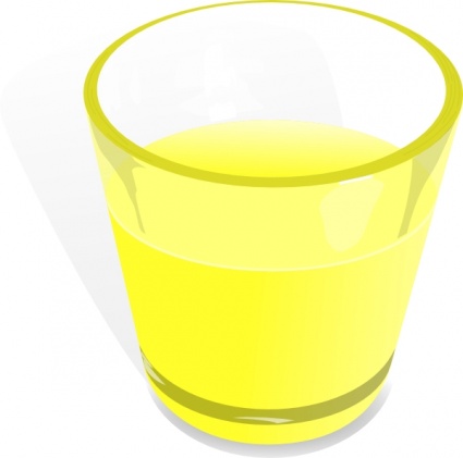 Flomar Glass Cup clip art