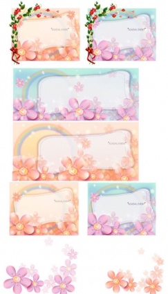 Floral frames