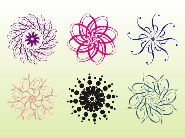 Floral Rosettes