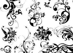 Floral Vector Art Design Elements