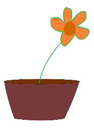 Flower in a vase