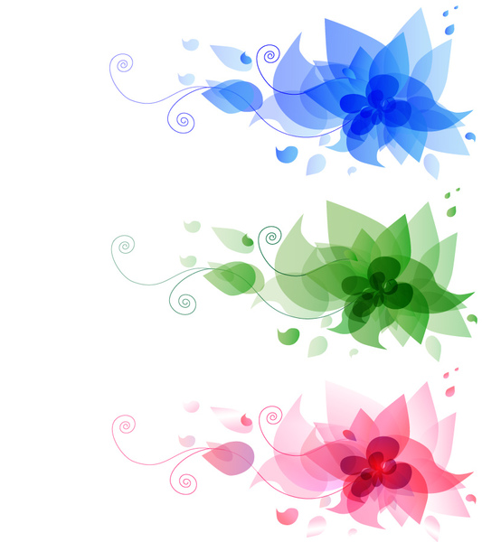 Flower vector background