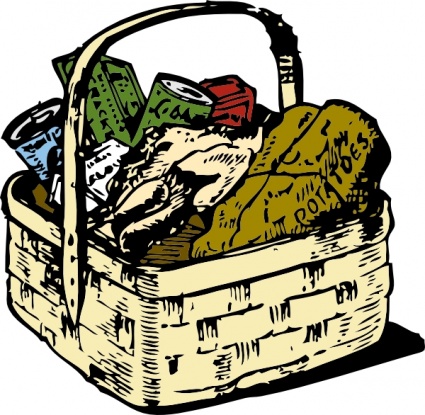 Food Basket clip art