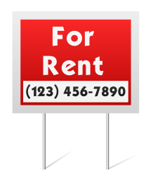 For Rent Sign