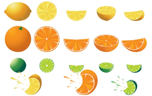 Free Citrus Vectors