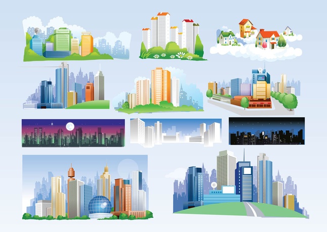 Free City Vectors