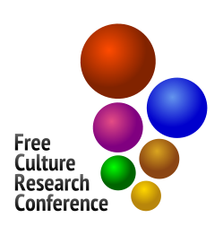 Free Culture Research Conference logo V2