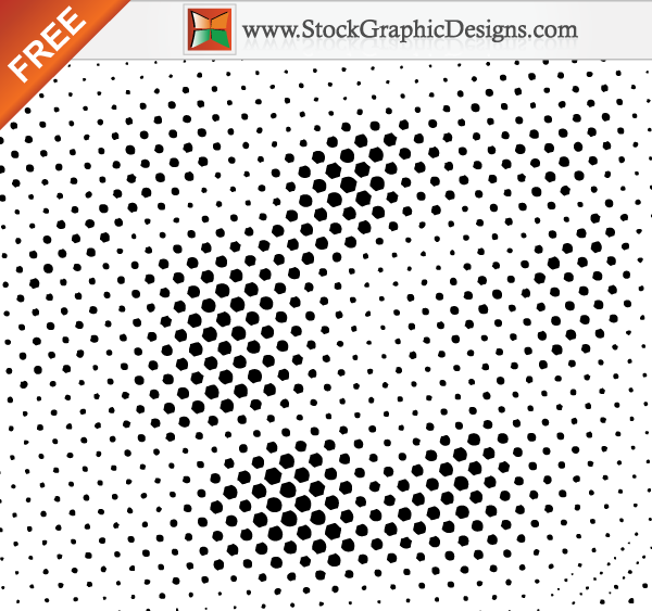 Free Halftone Vector Design Elements