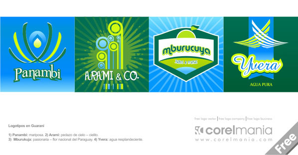 Free Logo Vector in the Guarani Language