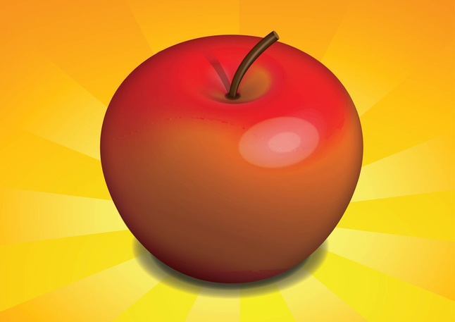 Free Realistic Apple