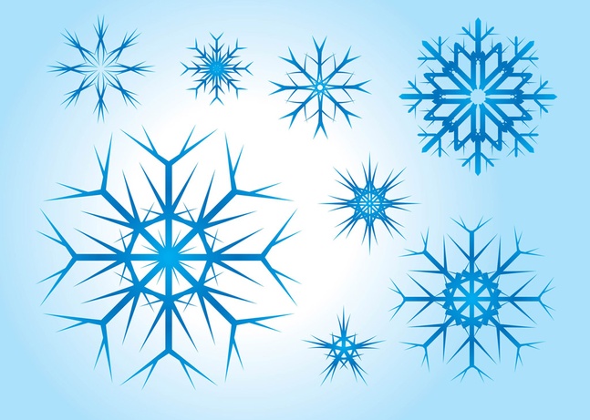 Free Snowflake Vectors