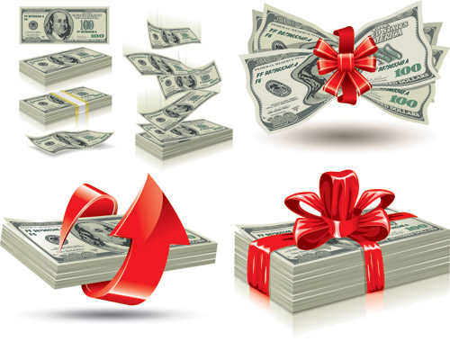 Free Stock Money Pack Vector