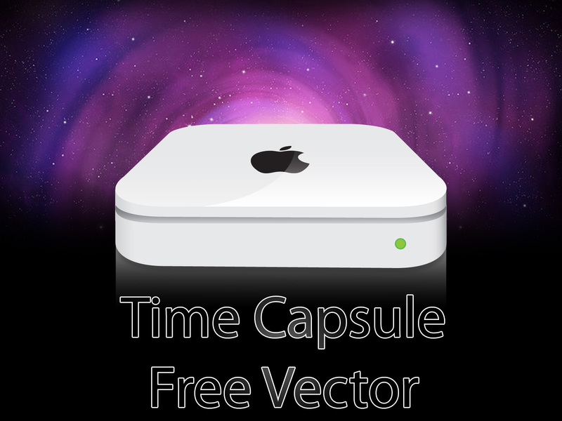 Free Time Capsule Vector