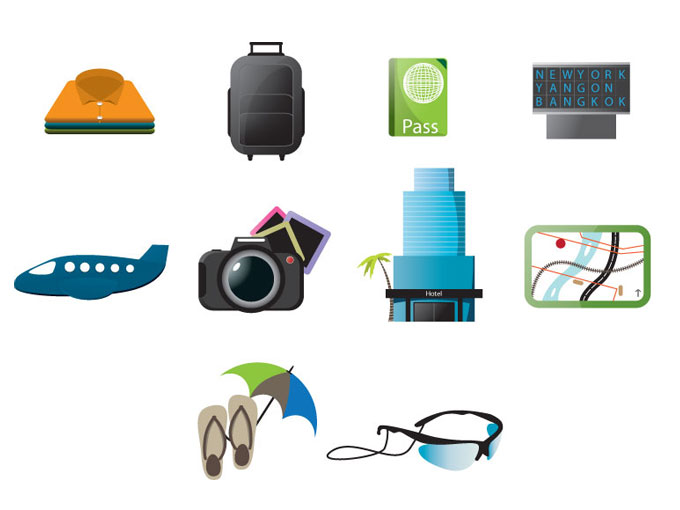 Free Travel Icons