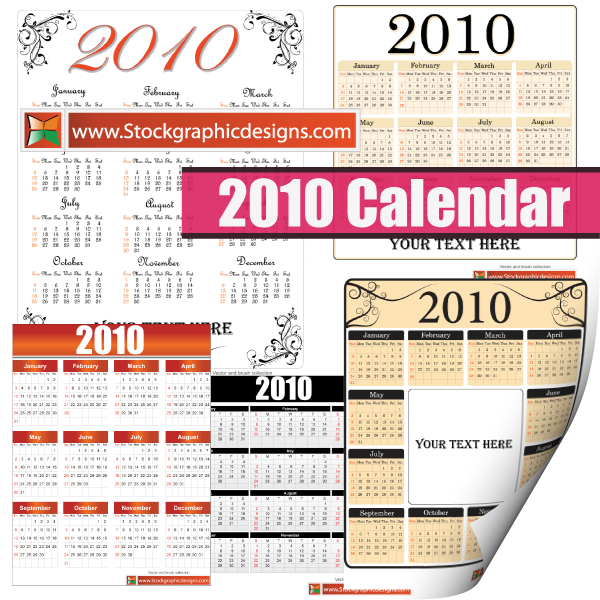 Free Vector Calendar