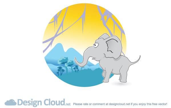 Free Vector Elephant