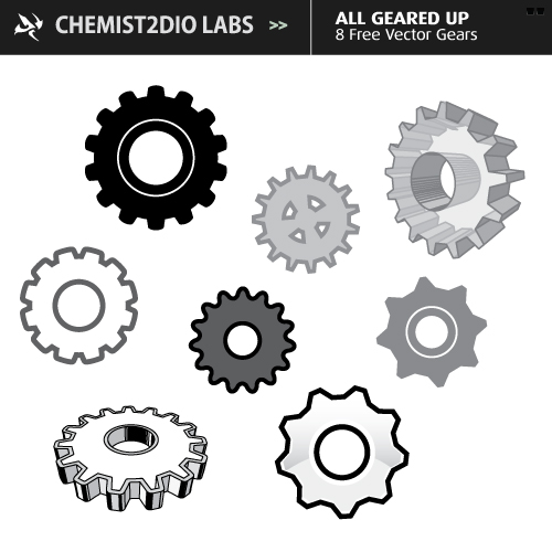 Free Vector Gears - All Geared Up