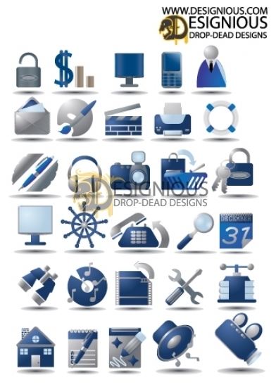 Free Vector Icon Set