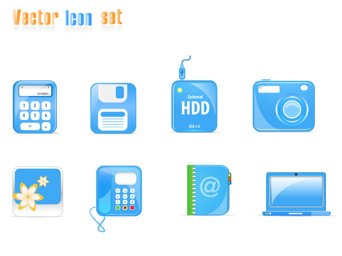 Free Vector Icons Set