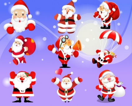 Free Vector Santa Claus