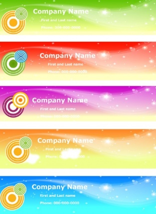 Free Vector Sky Banners