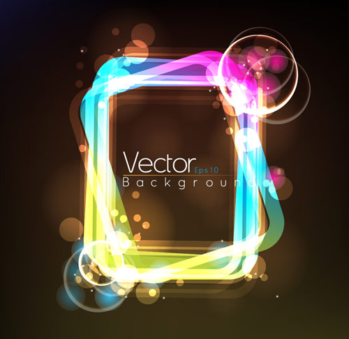 Free Vector Stock Illustration Frame Light Vector