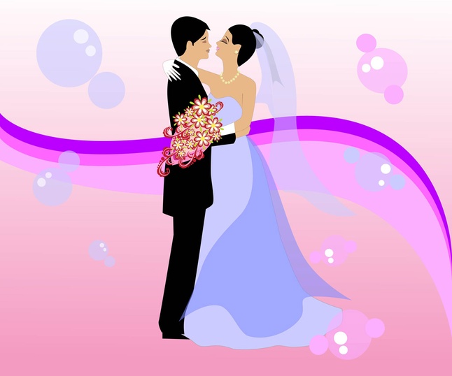 Free Wedding Vector Art