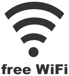 Free WiFi Sign