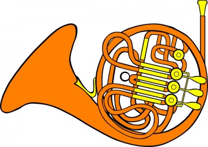 French Horn clip art