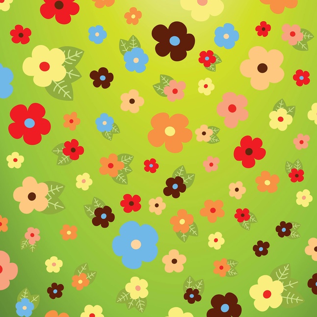 Fresh Flowers Vector