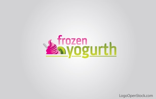 Frozen Yogurt Logo