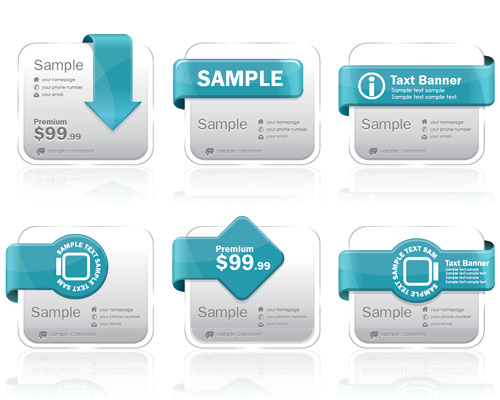 Full Set of web label element