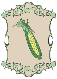 Garden Sign Corn