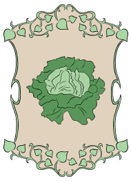 Garden Sign Lettuce