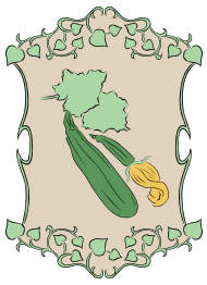Garden Sign Zucchini