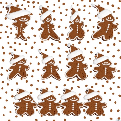 Gingerbread Cookies Vector