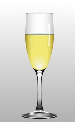 Glass Of Champagne clip art