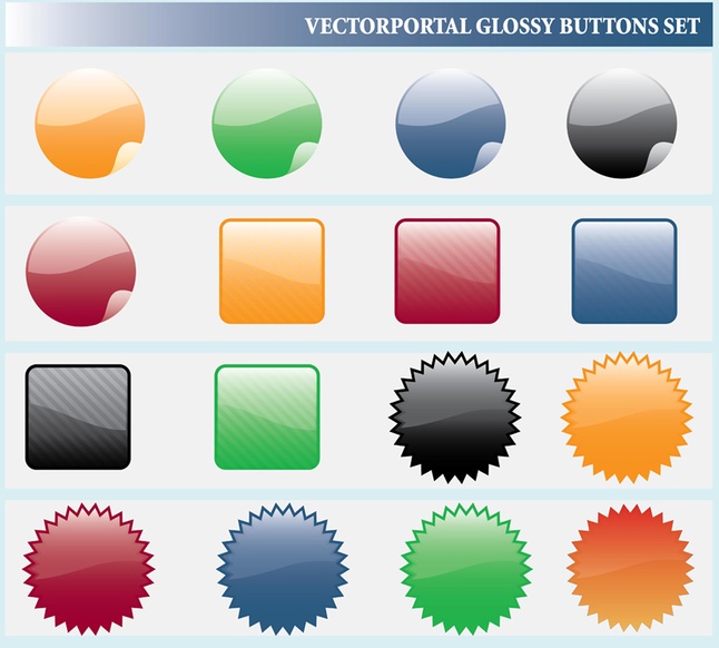 Glossy Web Icons