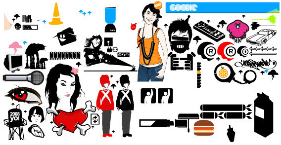 Goodies free vector