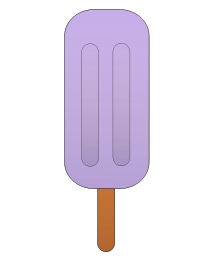 Grape popsicle.