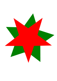 GreenRedStars