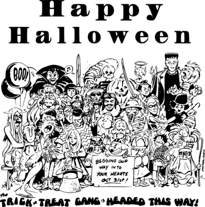 Haloween clip art