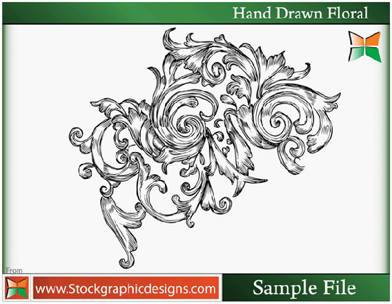 Hand Drawn Floral