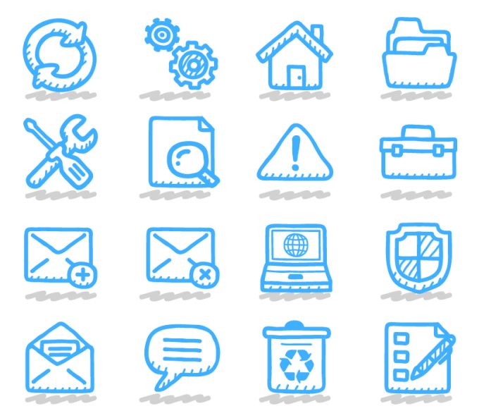 Hand Drawn Icons