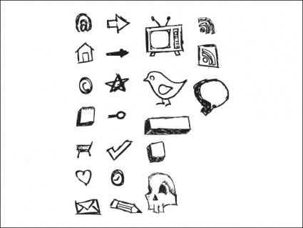 Hand Drawn Vector Icons