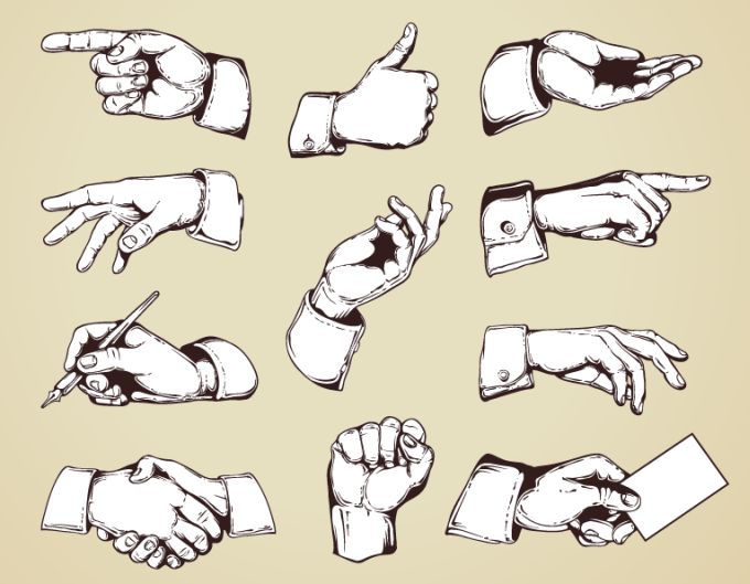 Hand Vector