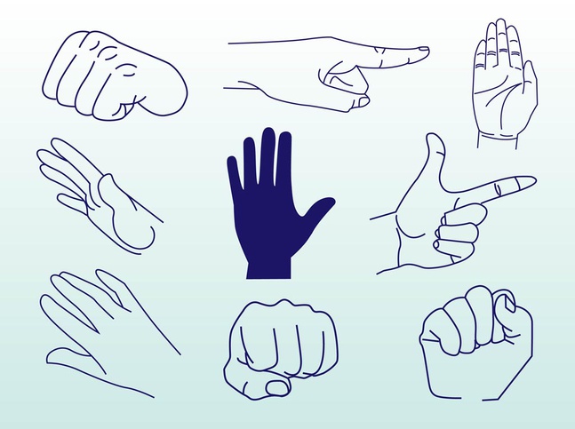 Hands Vectors