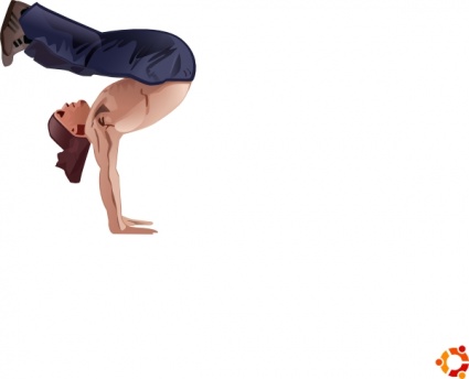 Handstand clip art