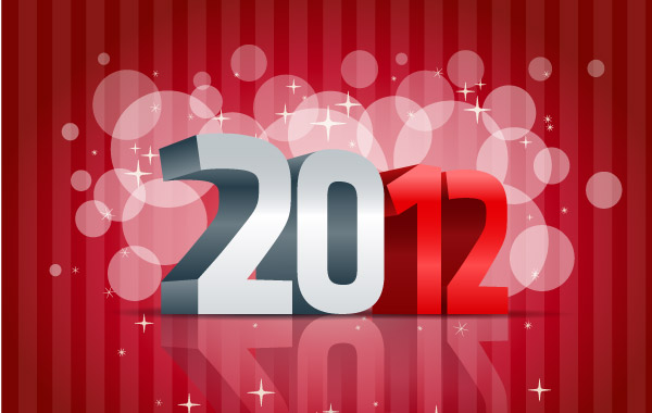 Happy New Year Vector Illustration